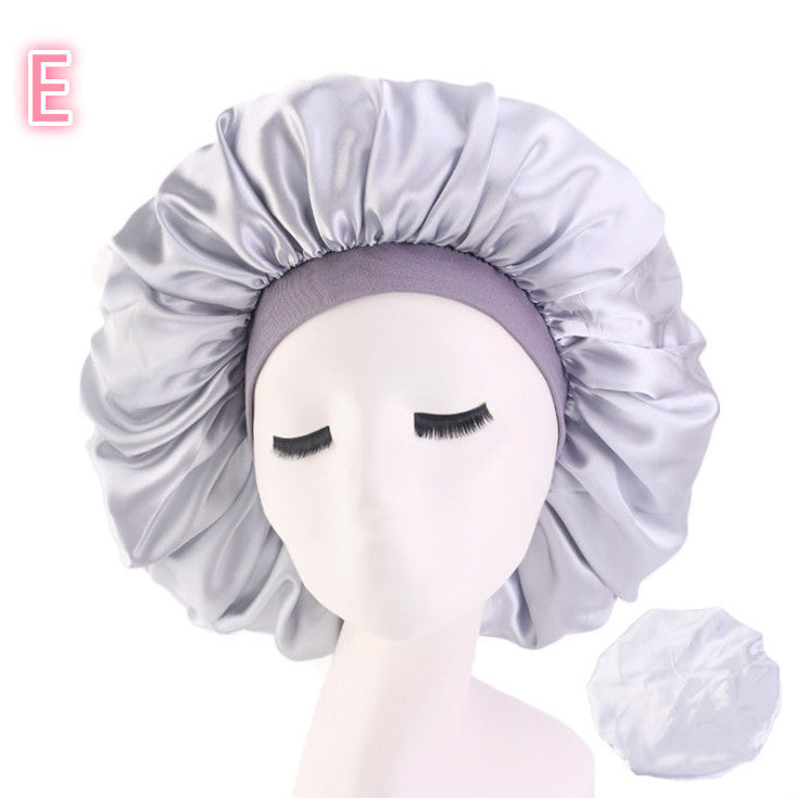💤 Nuvia™ Satin Sleep Bonnet – Wake Up to Beautiful Hair