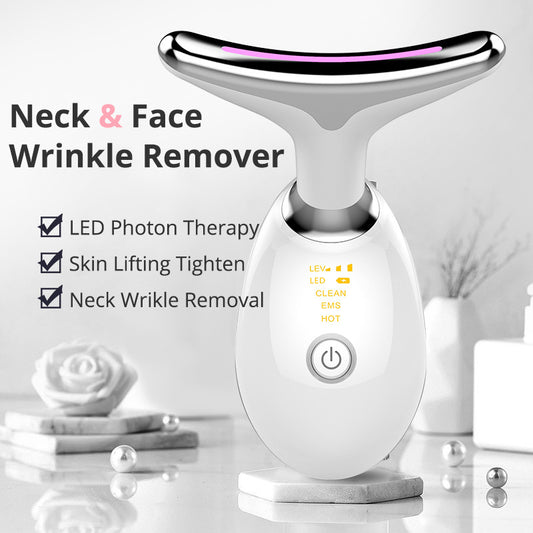 ✨ Nuvia™ EMS Neck & Face Lifting Massager – Tone, Tighten & Glow