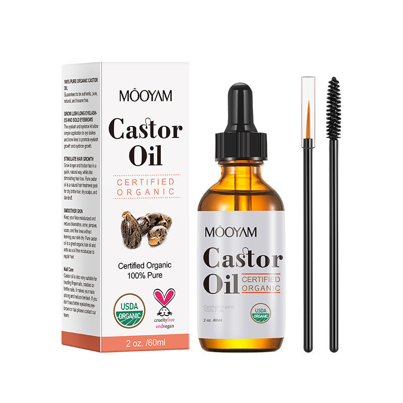 ✨ Nuvia™ Pure Castor Oil – Lash, Brow & Hair Booster