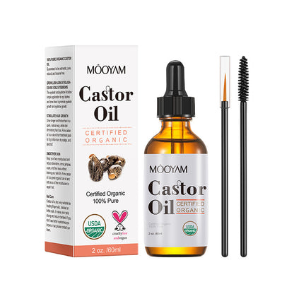✨ Nuvia™ Pure Castor Oil – Lash, Brow & Hair Booster