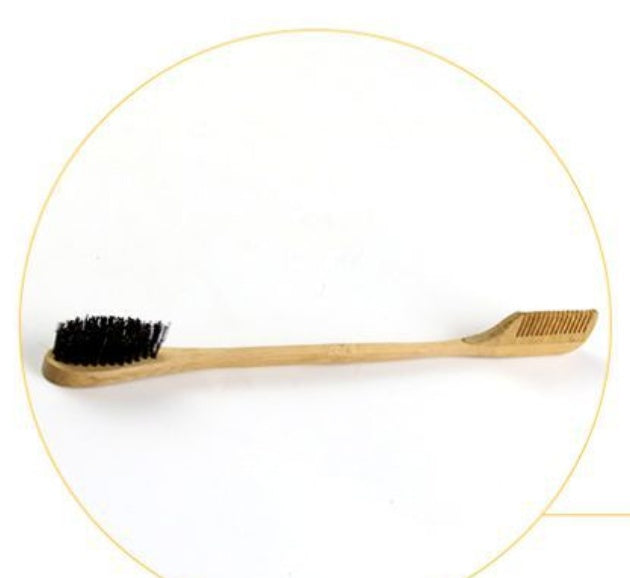 🍃 Nuvia™ Bamboo Wide-Tooth Comb – Smooth, Natural Hair Care