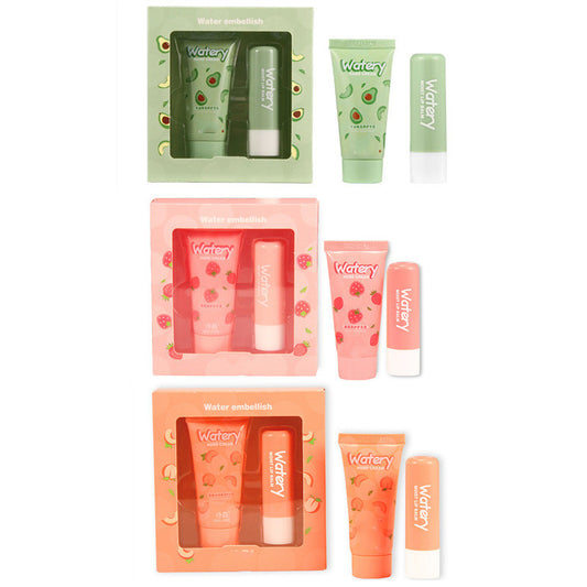 🌸 Nuvia™ Moisturizing Hand & Lip Care Set – Soft Hands, Juicy Lips