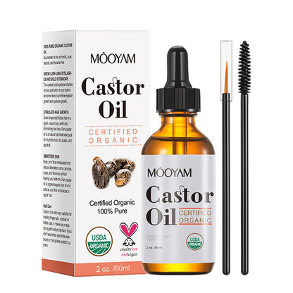 ✨ Nuvia™ Pure Castor Oil – Lash, Brow & Hair Booster