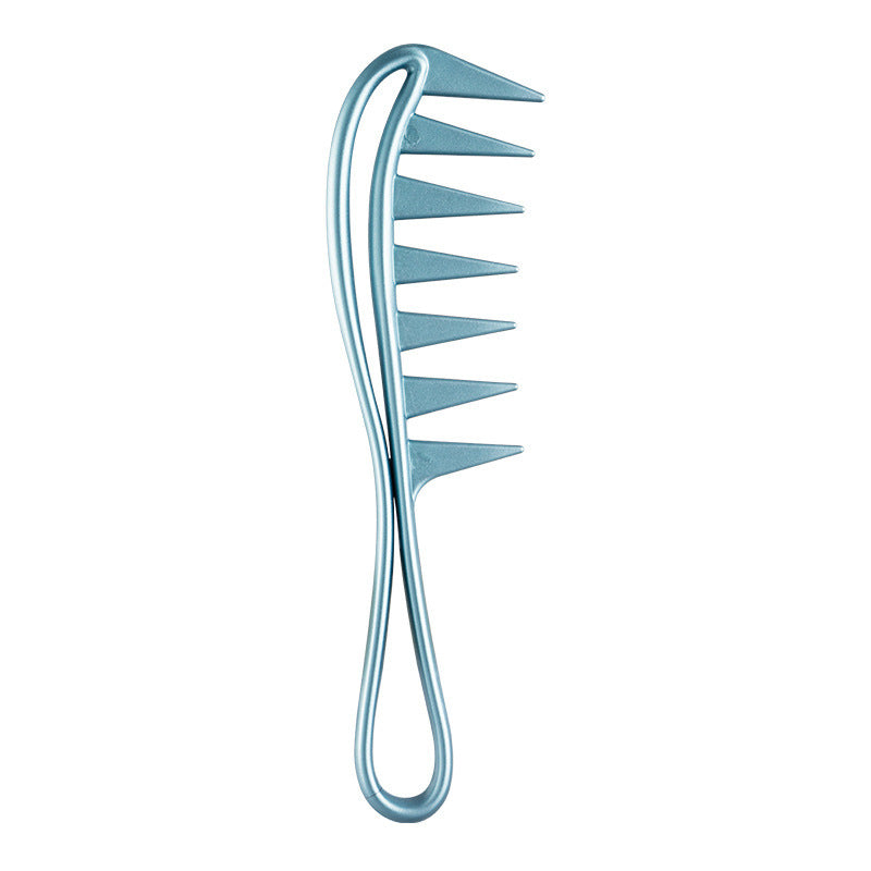 🌀 Nuvia™ Retro Wide-Tooth Comb – Effortless Detangling for All Hair Types