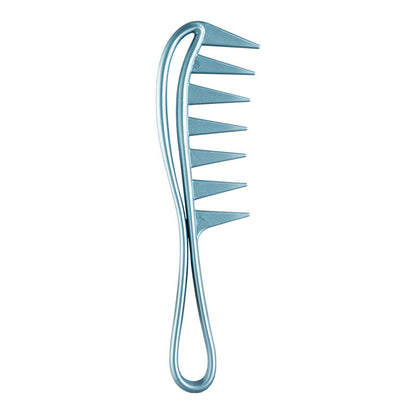 🌀 Nuvia™ Retro Wide-Tooth Comb – Effortless Detangling for All Hair Types