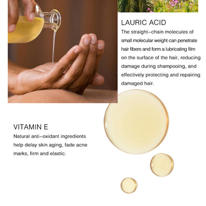 🥥 Nuvia™ 100% Pure Coconut Skin & Hair Oil – Glow Naturally