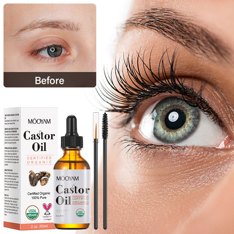 ✨ Nuvia™ Pure Castor Oil – Lash, Brow & Hair Booster