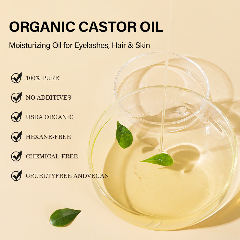✨ Nuvia™ Pure Castor Oil – Lash, Brow & Hair Booster